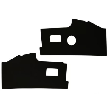 Türverkleidungen Kickpanel Verkleidung unter Armaturenbrett schwarz Innaustattung VW Bus T2 T2a T2b Westfalia Camper